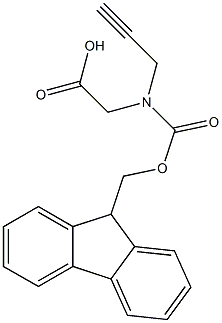 FMOC-L-炔丙基甘氨酸, , 结构式