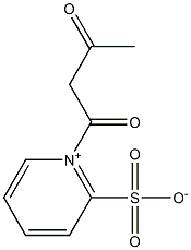 乙酰乙酰克利西丁磺酸氨盐, , 结构式