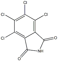 3,4,5,6-四氯酞酰亚胺,,结构式