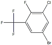 5-bromo-3-chloro-2-fluorobenzotrifluoride Structure