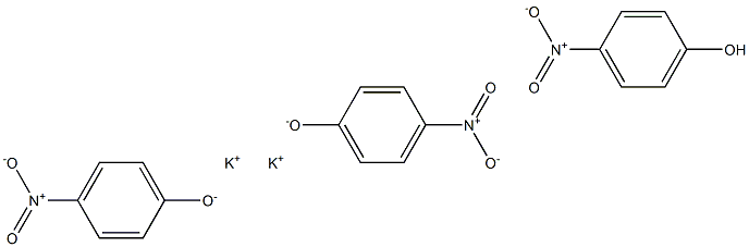 Potassium p-nitrophenol / potassium 4-nitrophenolate Structure