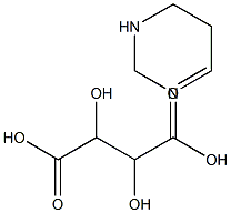 Tetrahydropyrimidine tartrate Structure