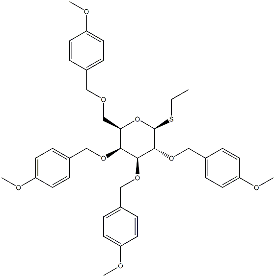 Ethyl Tetra-O-(4-methoxybenzyl)-b-D-thiogalactopyranoside S-OxideDiscontinued Structure