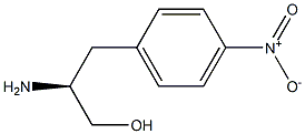 S-3-(4-Nitrophenyl)2-amino-1-propanol 结构式