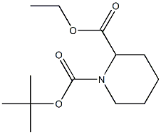 N-BOC-2-哌啶甲酸甲酯, , 结构式