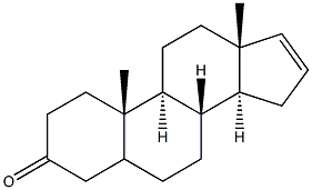ANDCOSTAN-16(17)-EN-3-ONE 化学構造式
