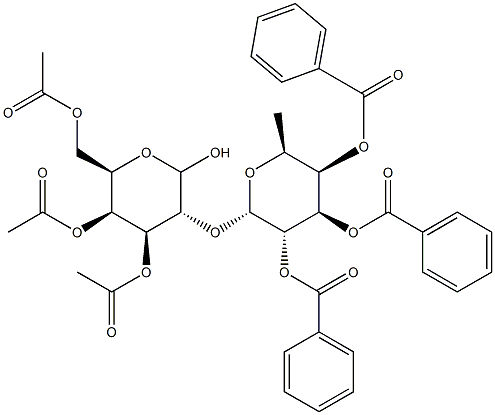  3,4,6-Tri-O-acetyl-2-O-(2,3,4-tri-O-benzoyl-a-L-fucopyranosyl)-D-galactopyranoside