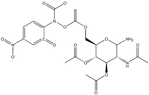 O-(2-乙酰氨基-3,4,6-三-O-乙酰基-2-脱氧-D-吡喃葡萄糖基)氨基N-(4-硝基苯基)氨基甲酸酯