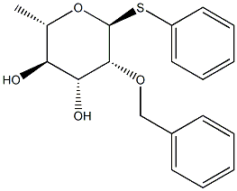 Phenyl2-O-benzyl-a-L-thiorhamnopyranoside Struktur