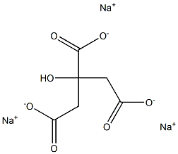 SODIUMCITRATE,30%(W/V)AQUEOUSSOLUTION Struktur