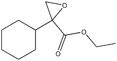 ETHYL-A-CYCLOHEXYLGLYCIDATE Structure