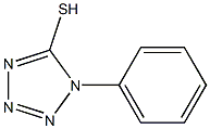 1-phenyl-1h-tetrazole-5-mercaptan Struktur