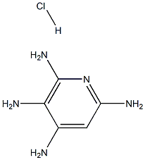 2,4,5,6-Tetraaminopyridine hydrochloride Struktur