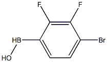 4-bromo-2,3-difluorophenylborinic acid Structure