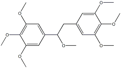  1,2,3-Trimethoxy-5-[2-methoxy-2-(3,4,5-trimethoxyphenyl)ethyl]benzene
