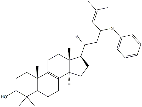 23-(Phenylsulfanyl)lanosta-8,24-dien-3-ol|