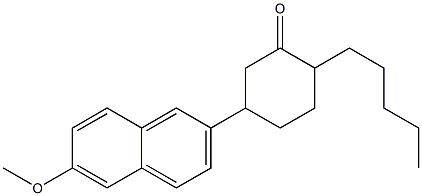  5-(6-Methoxy-naphthalen-2-yl)-2-pentyl-cyclohexanone