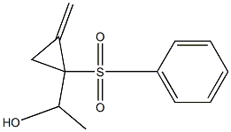 Ethanol, 1-(2-methylene-1-phenylsulfonylcyclopropyl)-,,结构式