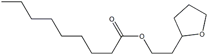 Nonanoic acid, [tetrahydro-2-furanyl]ethyl ester Structure