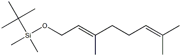 t-Butyl-(3,7-dimethyl-octa-2,6-dienyloxy)-dimethyl-silane|