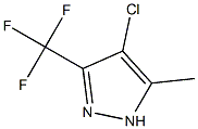 4-Chloro-5-methyl-3-(trifluoromethyl)-1H-pyrazole 97% Struktur