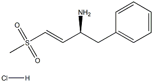 (E)-(3S)-3-Amino-1-(methylsulphonyl)-4-phenylbut-1-ene hydrochloride