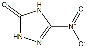 2,4-Dihydro-5-nitro-3H-1,2,4-triazol-3-one Structure