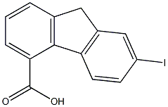 2-Iodofluorene-5-carboxylic acid 95% Struktur
