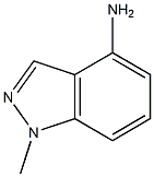 4-Amino-1-methyl-1H-indazole,,结构式