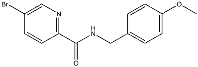 5-Bromo-N-(4-methoxybenzyl)pyridine-2-carboxamide