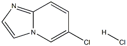 6-Chloroimidazo[1,2-a]pyridine hydrochloride 98% 化学構造式