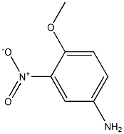 3-NITRO-4-METHOXYANILINE Structure