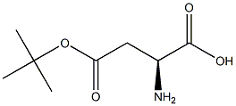L-ASPARTIC ACID 4-T-BUTYL ESTER,,结构式