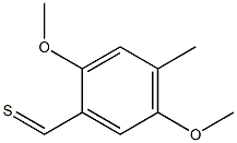 2,5-DIMETHOXY-4-METHYLTHIOBENZALDEHYDE,,结构式