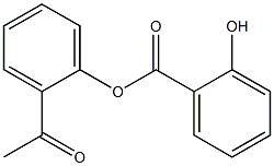 acetylphenyl salicylate Structure