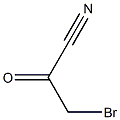 溴乙醯氰, , 结构式
