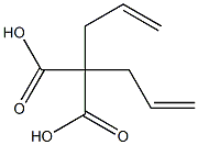 diallylmalonic acid, 4372-31-0, 结构式