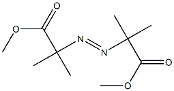 dimethyl 2,2'-azobis(iso-butylate) Struktur