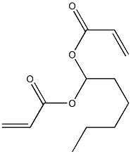 Hexanediol diacrylate Structure