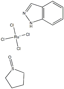 indazoletetramethylenesulfoxidetetrachlororuthenate