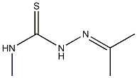 acetone-4-methylthiosemicarbazone 化学構造式