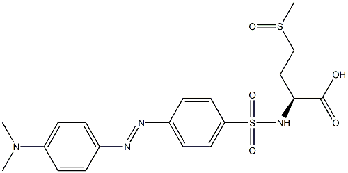 4-dimethylaminoazobenzene-4'-sulfonylmethionine sulfoxide