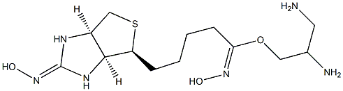 biotin-propylenediamine dioxime Structure