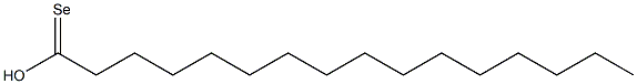 tetradecylselenoacetic acid Structure