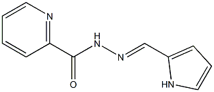 pyrrole-2-carboxaldehyde 2-picolinoylhydrazone Structure