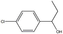 1-(4-chlorophenyl)-1-propanol 化学構造式