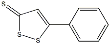 5-phenyl-1,2-dithiole-3-thione Structure