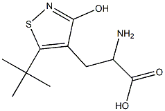 2-amino-3-(5-tert-butyl-3-hydroxy-4-isothiazolyl)propionic acid|