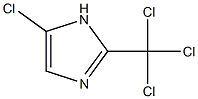 5-chloro-2-trichloromethylimidazole 化学構造式