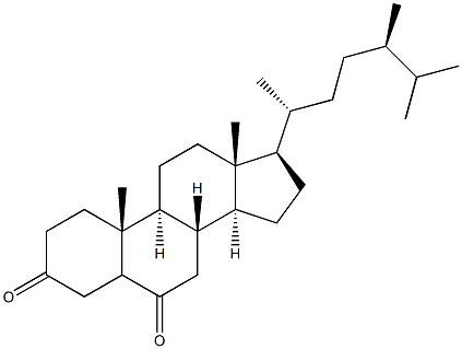 campestane-3,6-dione Structure